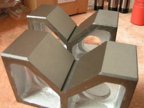 Precision Ground Pair of Vee Blocks 6